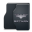 Black Terra Bat Icon 32x32 png